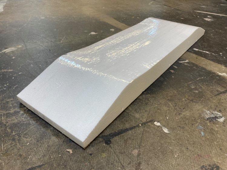 Male Foam Mold - Custom Longboard