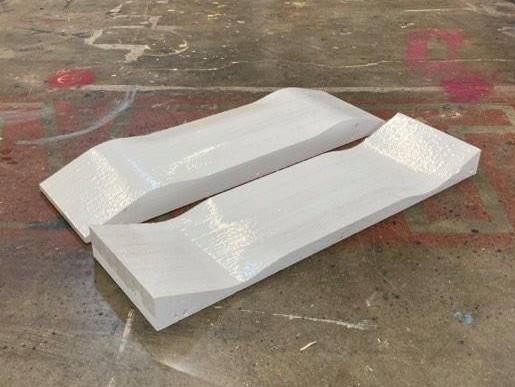 Inverted Foam Mold Set - Custom Longboard